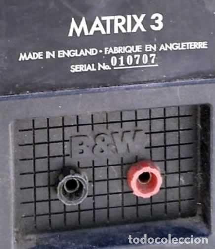 Segunda mano: ALTAVOCES VINTAGE MATRIX3 - Foto 2