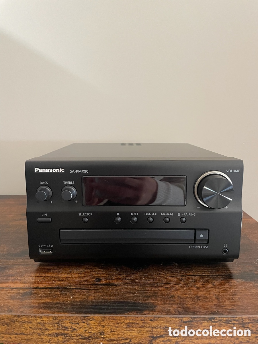 Segunda mano: Panasonic SA-PMX90 Hi-Fi + altavoces + mando | Bluetooth CD USB - Foto 2
