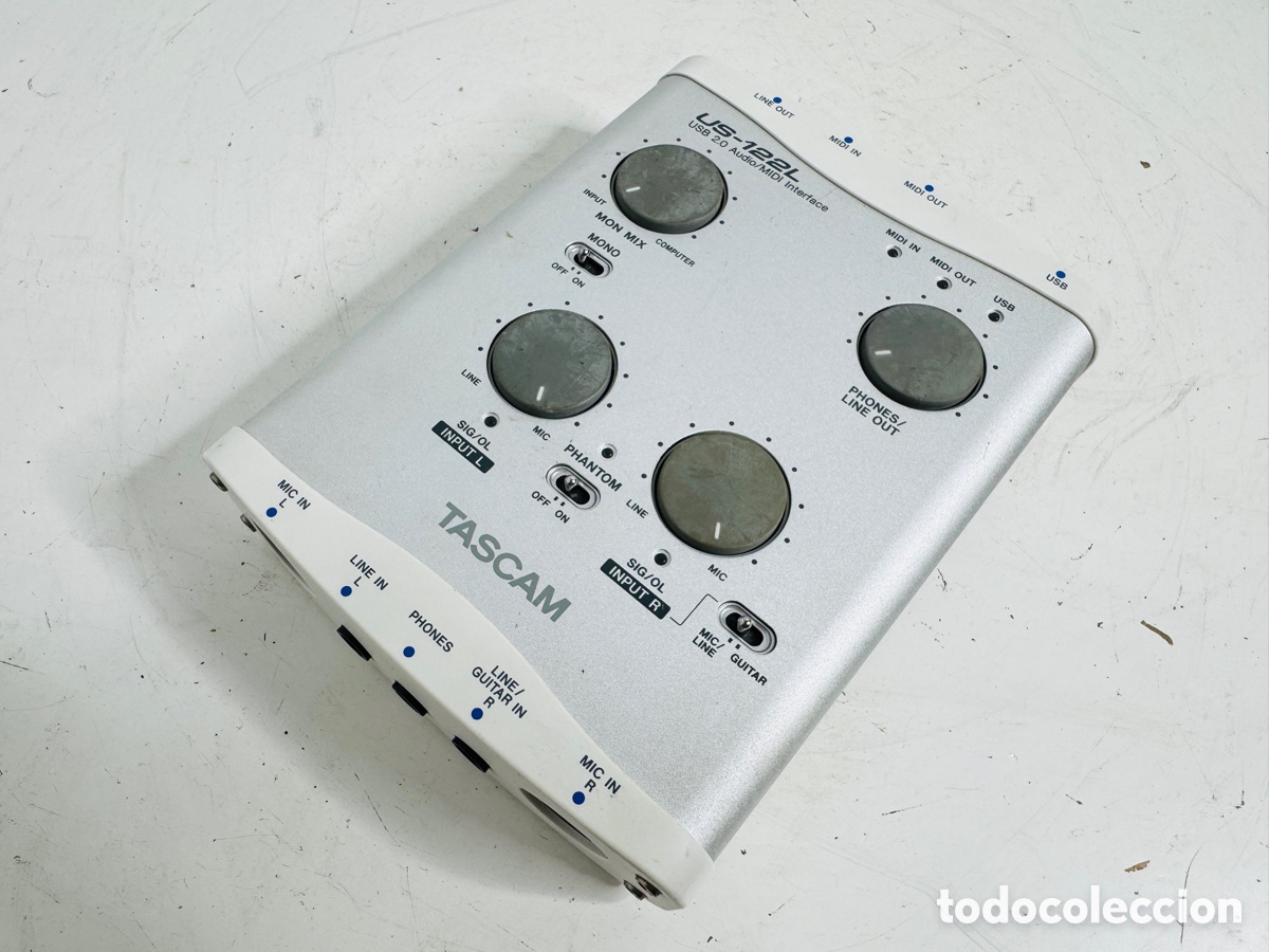 Segunda mano: Tascam US-122L USB Audio MIDI Interface for Computer - Foto 9