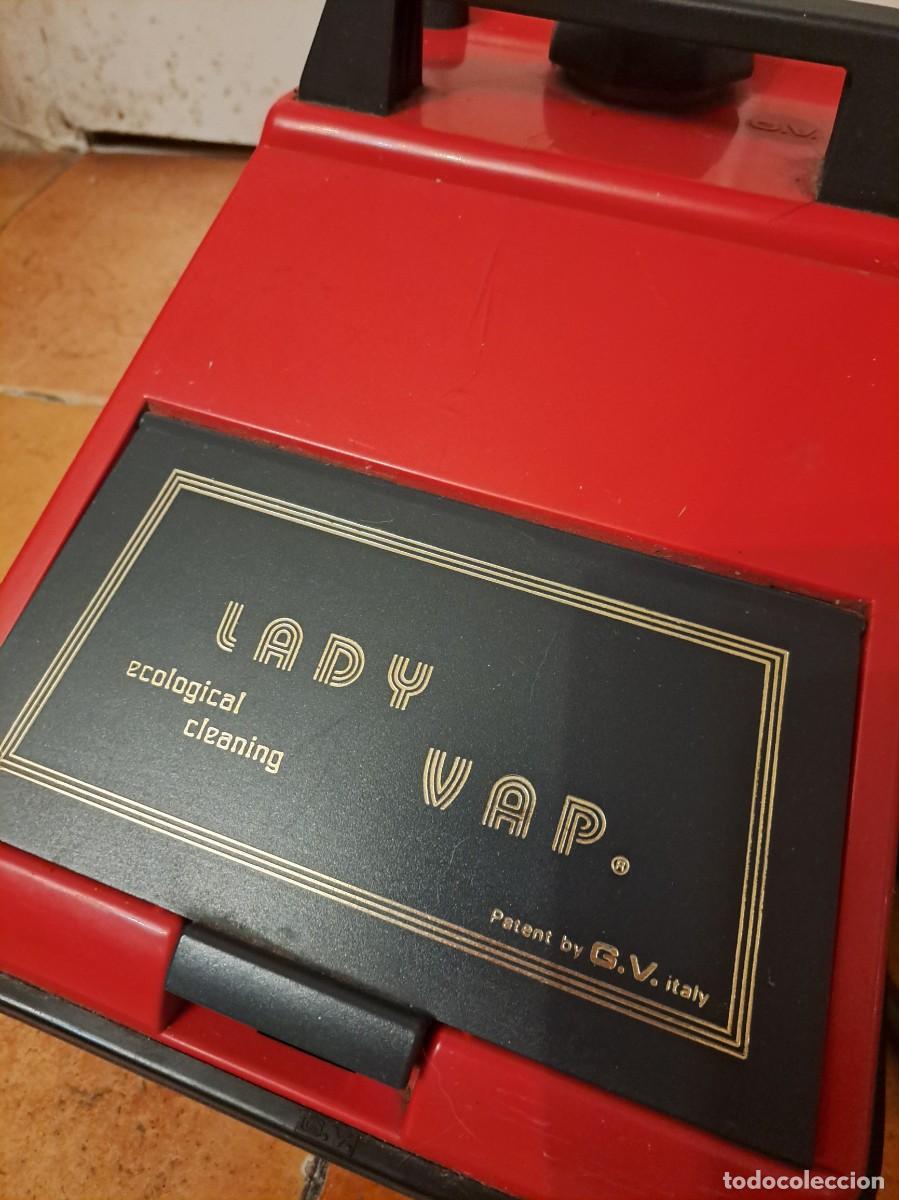 Segunda mano: Vaporeta Lady Vap con plancha. Roja. - Foto 4