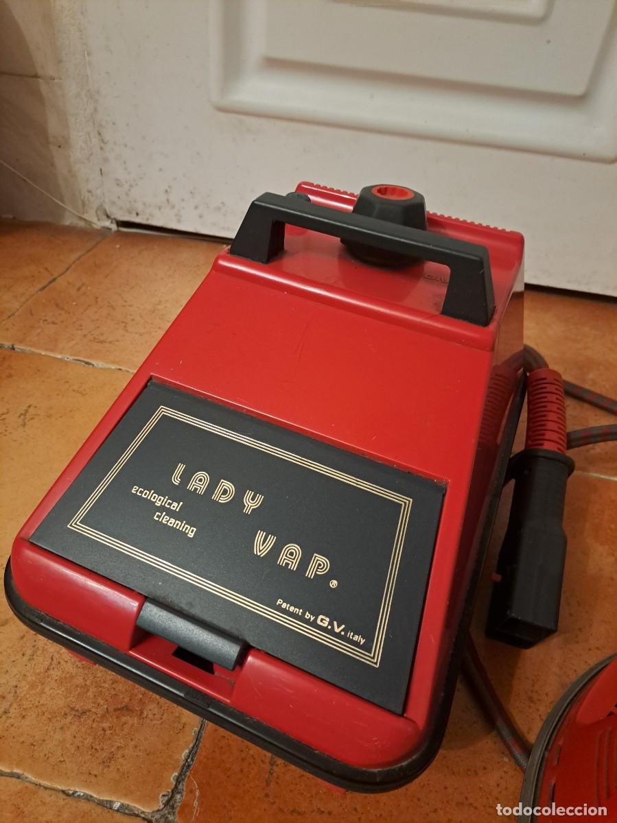 Segunda mano: Vaporeta Lady Vap con plancha. Roja. - Foto 5