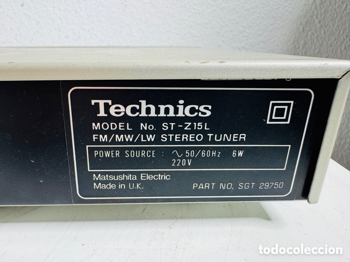 Segunda mano: Tuner Technics ST-Z15L Stereo Slim Tuner - Foto 5