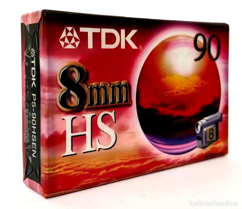Segunda mano: CINTA DE VIDEO TDK, DE 8MM, NUEVA, PRECINTADA