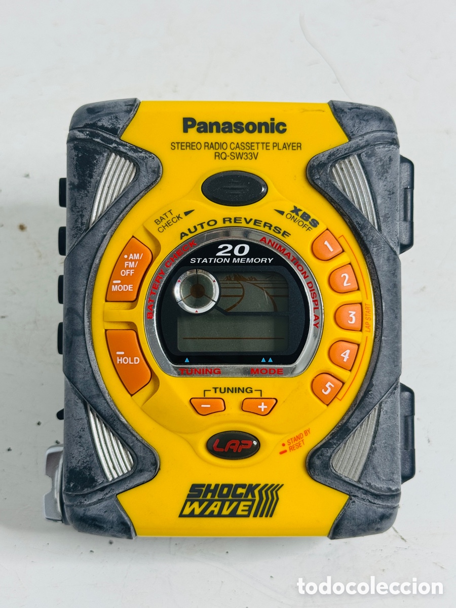 Segunda mano: Panasonic Shockwave RQ-SW33V Walkman - Foto 5
