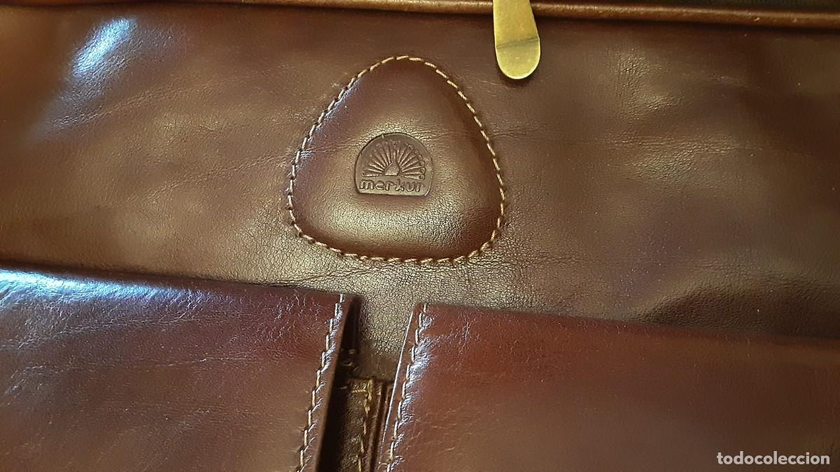 Segunda mano: Cartera de piel portadocumentos ordenador etc - Foto 5