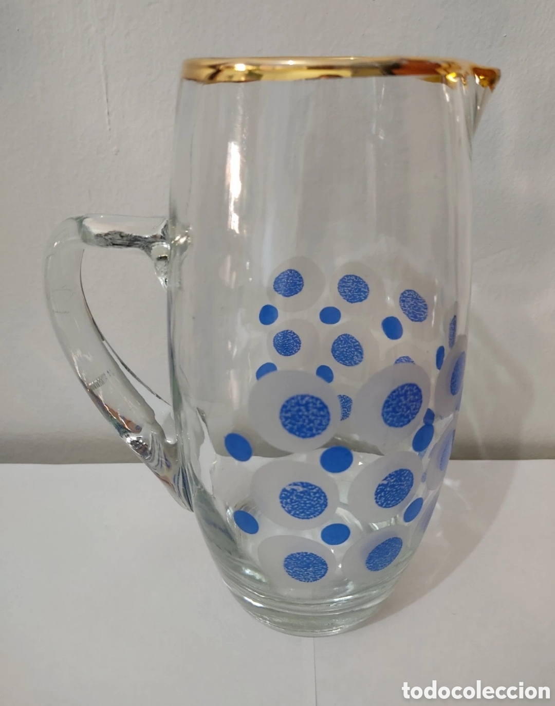Segunda mano: Jarra de Cristal Decorada de Tienda Local - Foto 2