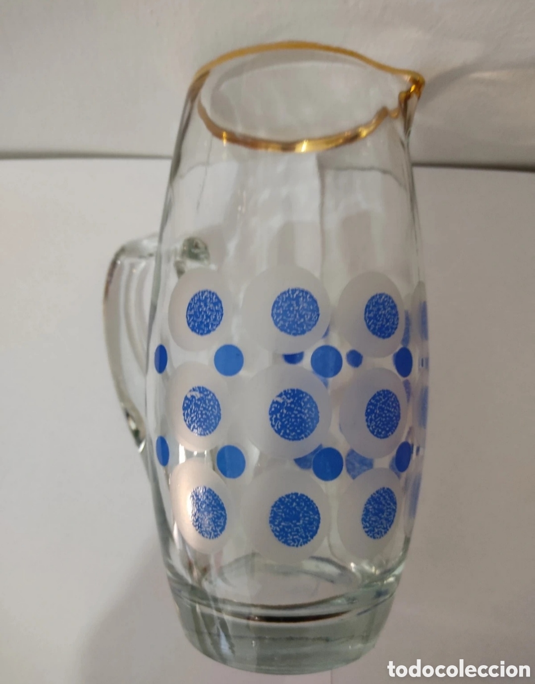 Segunda mano: Jarra de Cristal Decorada de Tienda Local - Foto 4