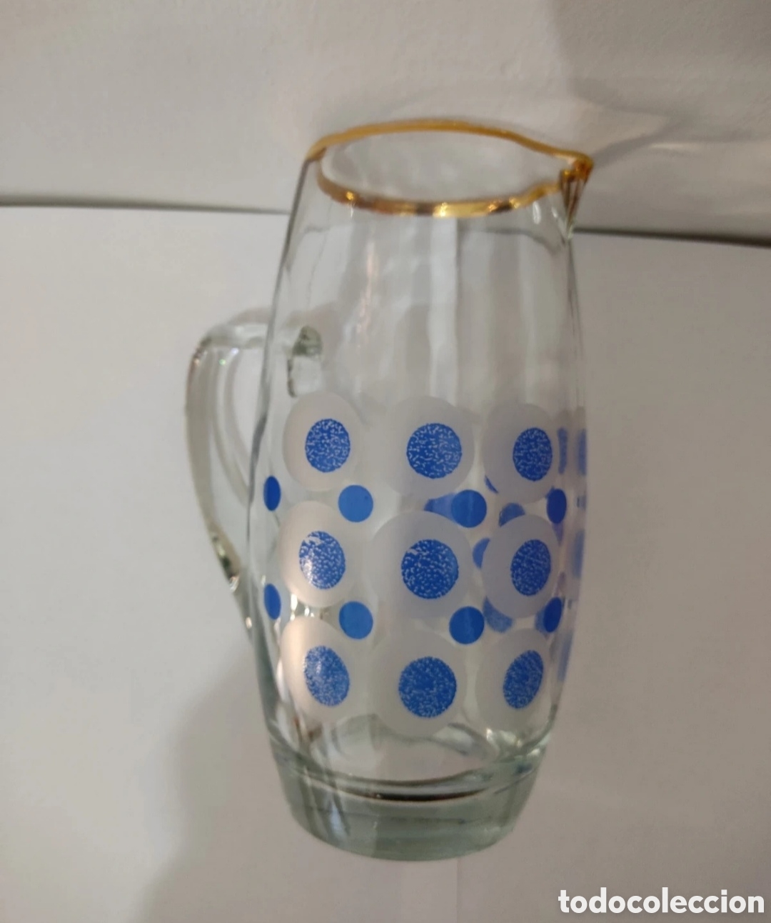 Segunda mano: Jarra de Cristal Decorada de Tienda Local - Foto 6