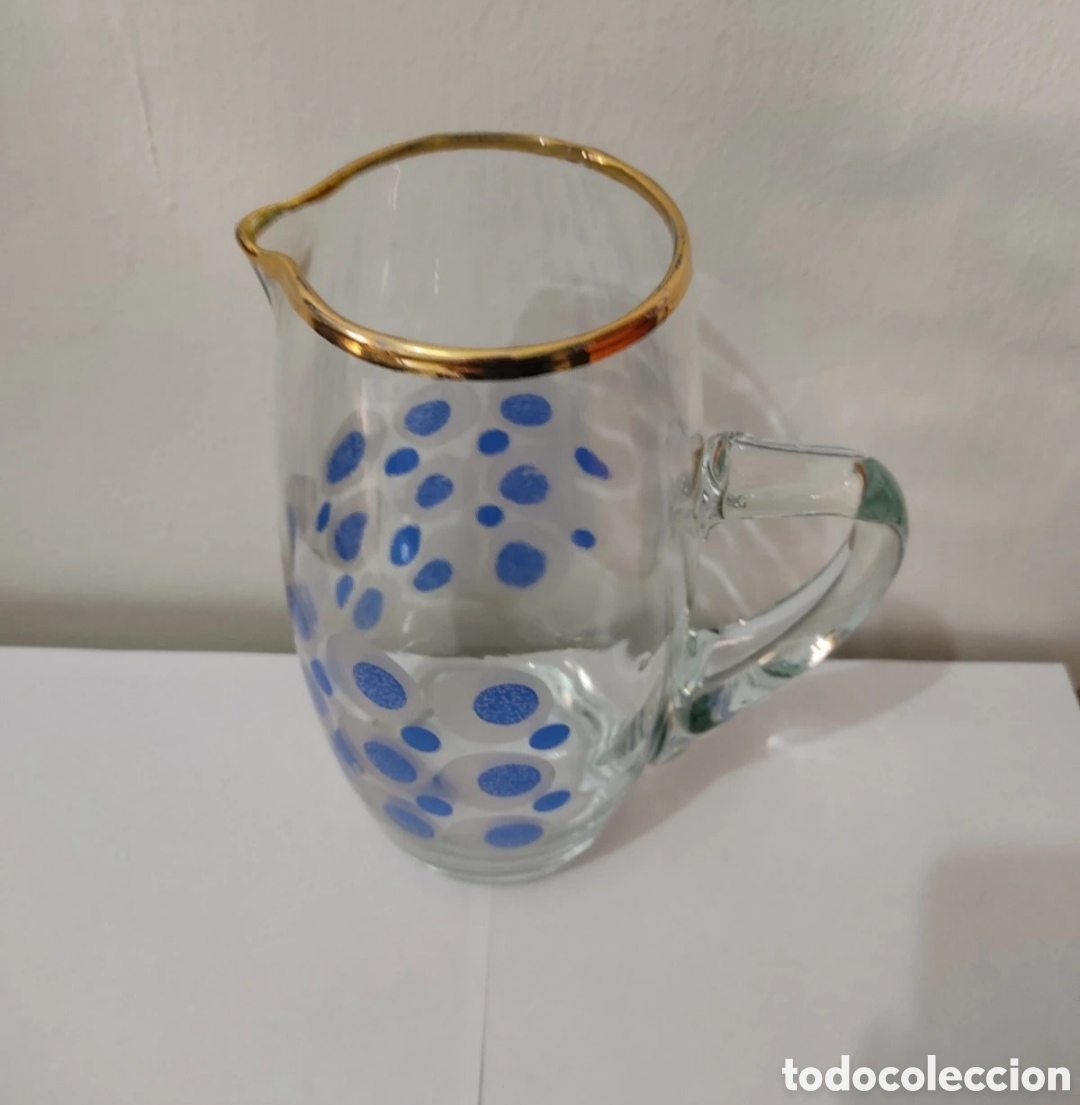 Segunda mano: Jarra de Cristal Decorada de Tienda Local - Foto 7