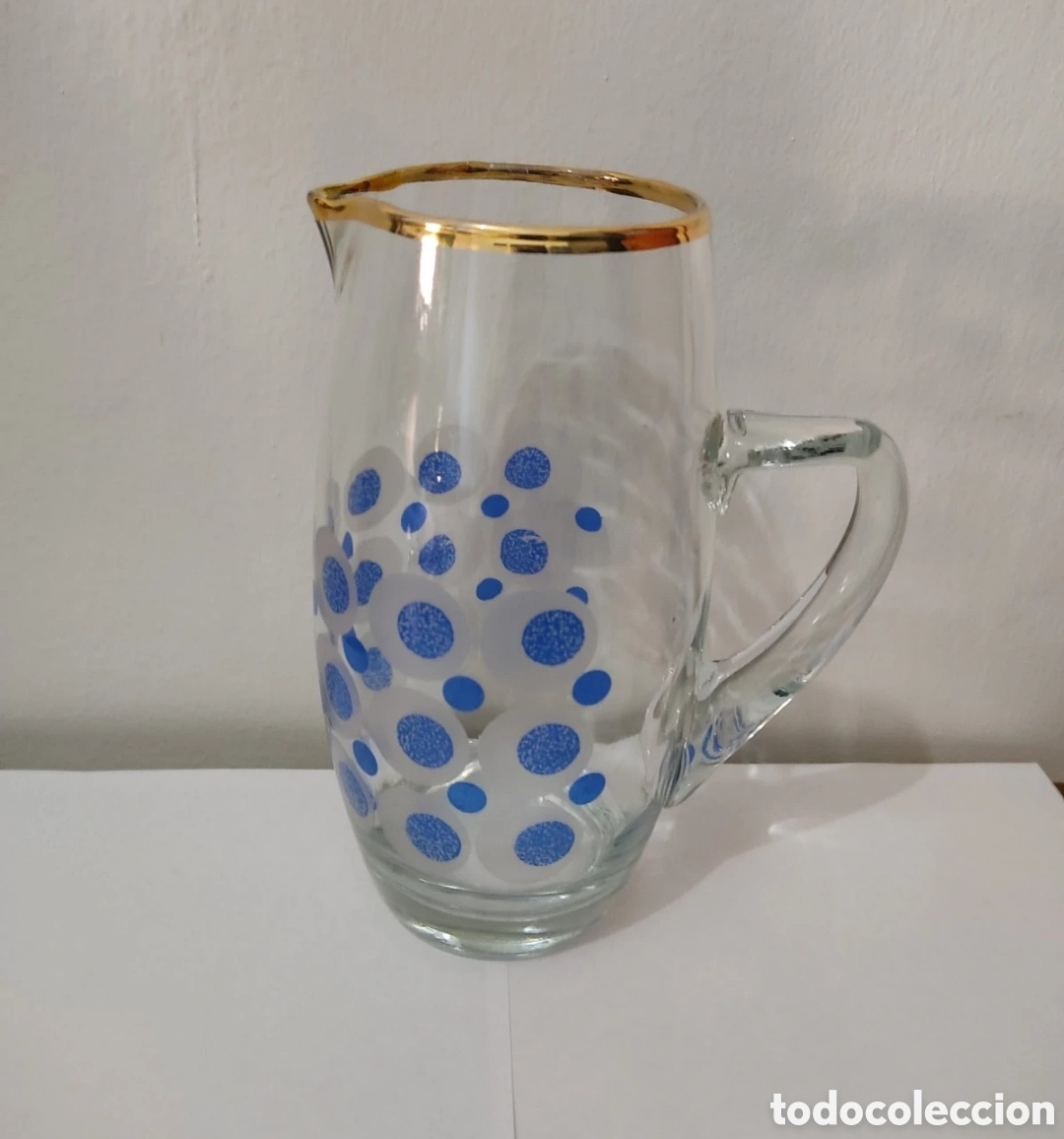 Segunda mano: Jarra de Cristal Decorada de Tienda Local - Foto 14