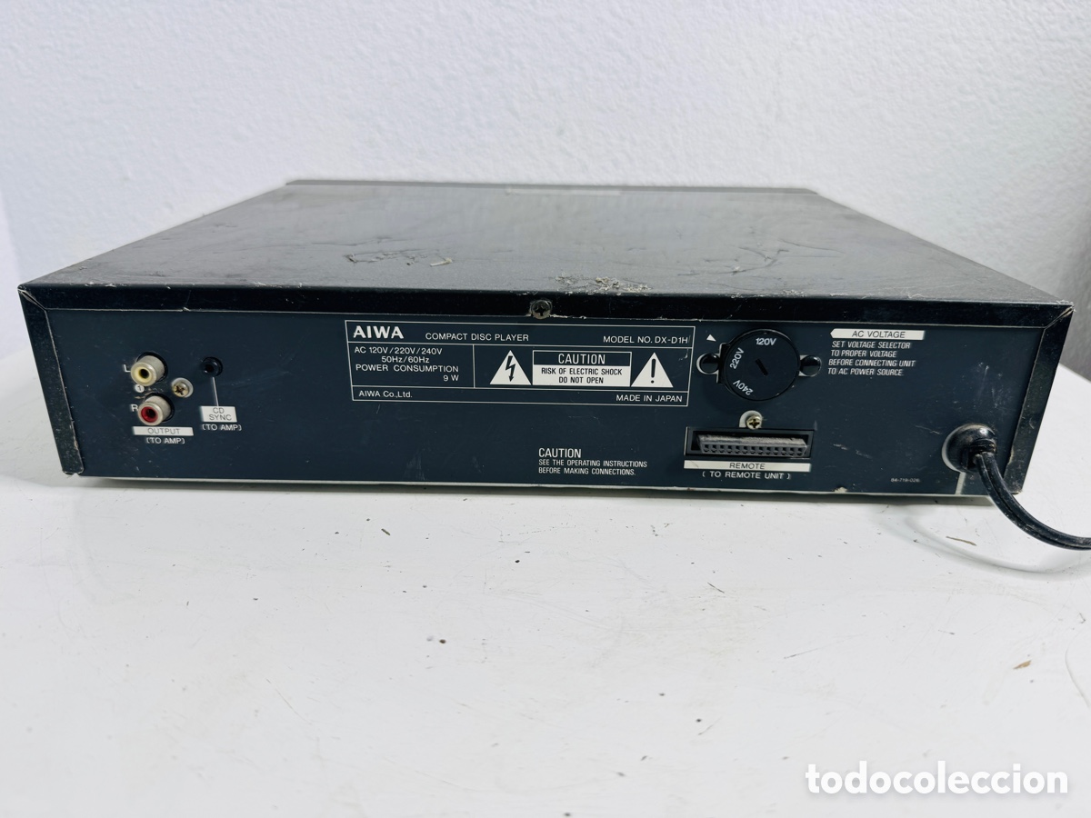 Segunda mano: Aiwa DX-D1 Compact Disc Player No Funciona - Foto 5