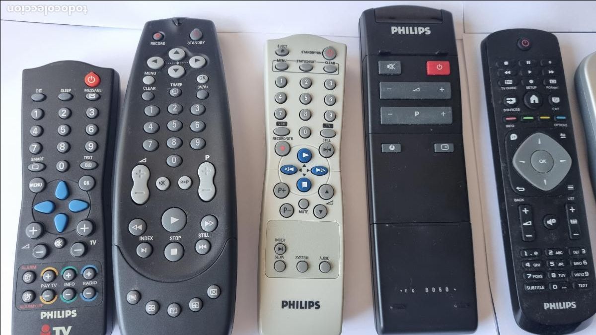 Segunda mano: Lote de 8 mandos a distancia Philips - Foto 4