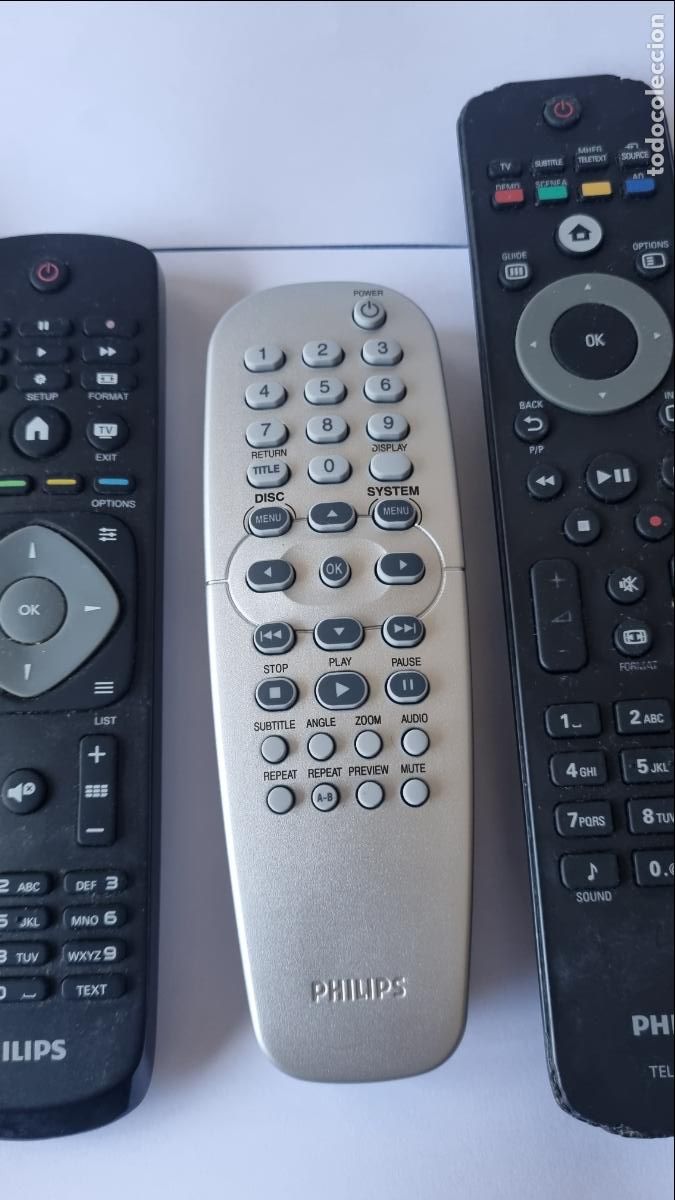 Segunda mano: Lote de 8 mandos a distancia Philips - Foto 6