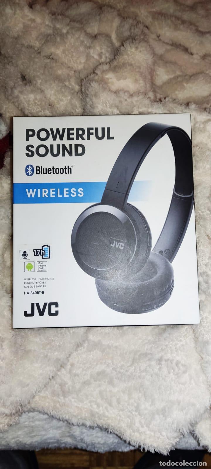 Segunda mano: AURICULARES INALAMBRICOS JVC HA-S40BT-B - Foto 1