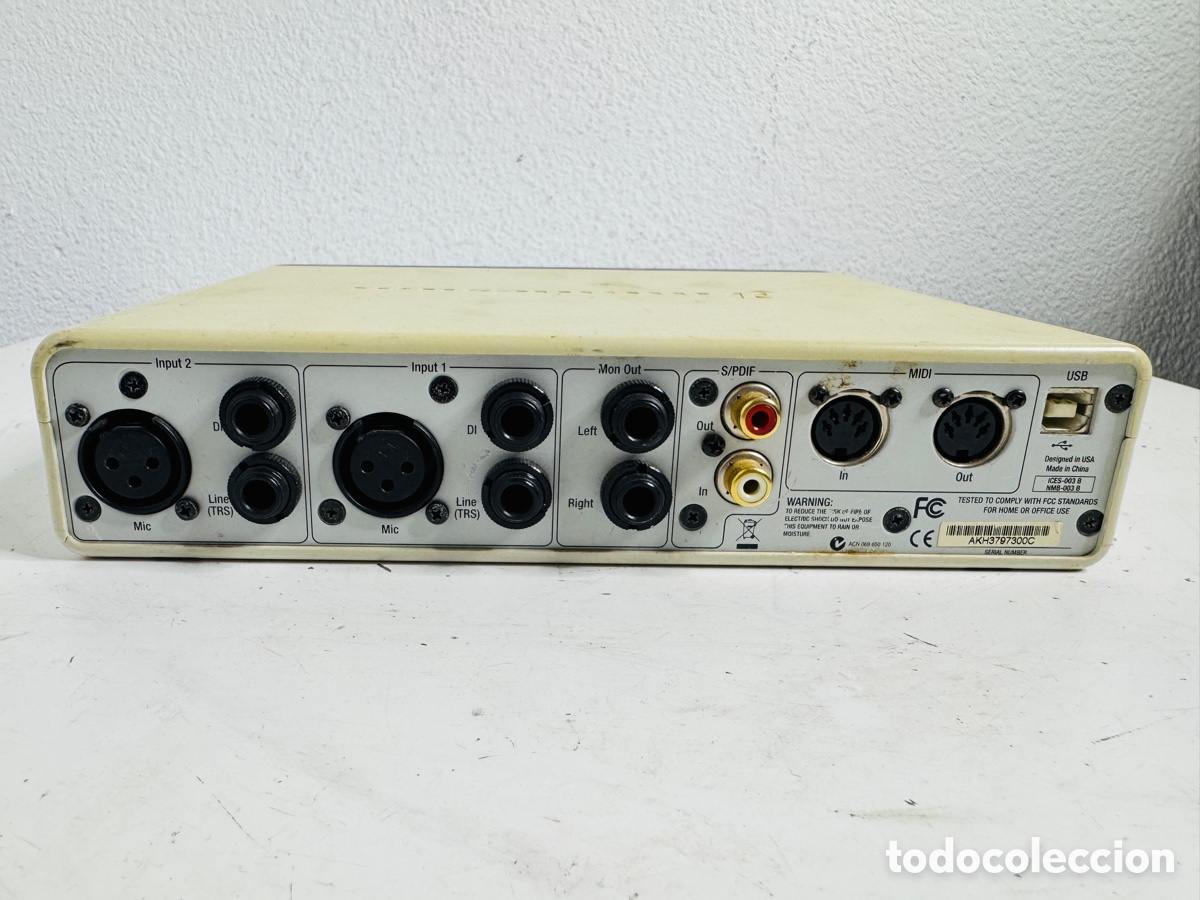 Segunda mano: Digidesign Mbox2 Pro (MBOX2) USB Midi Recording Interface - Foto 9