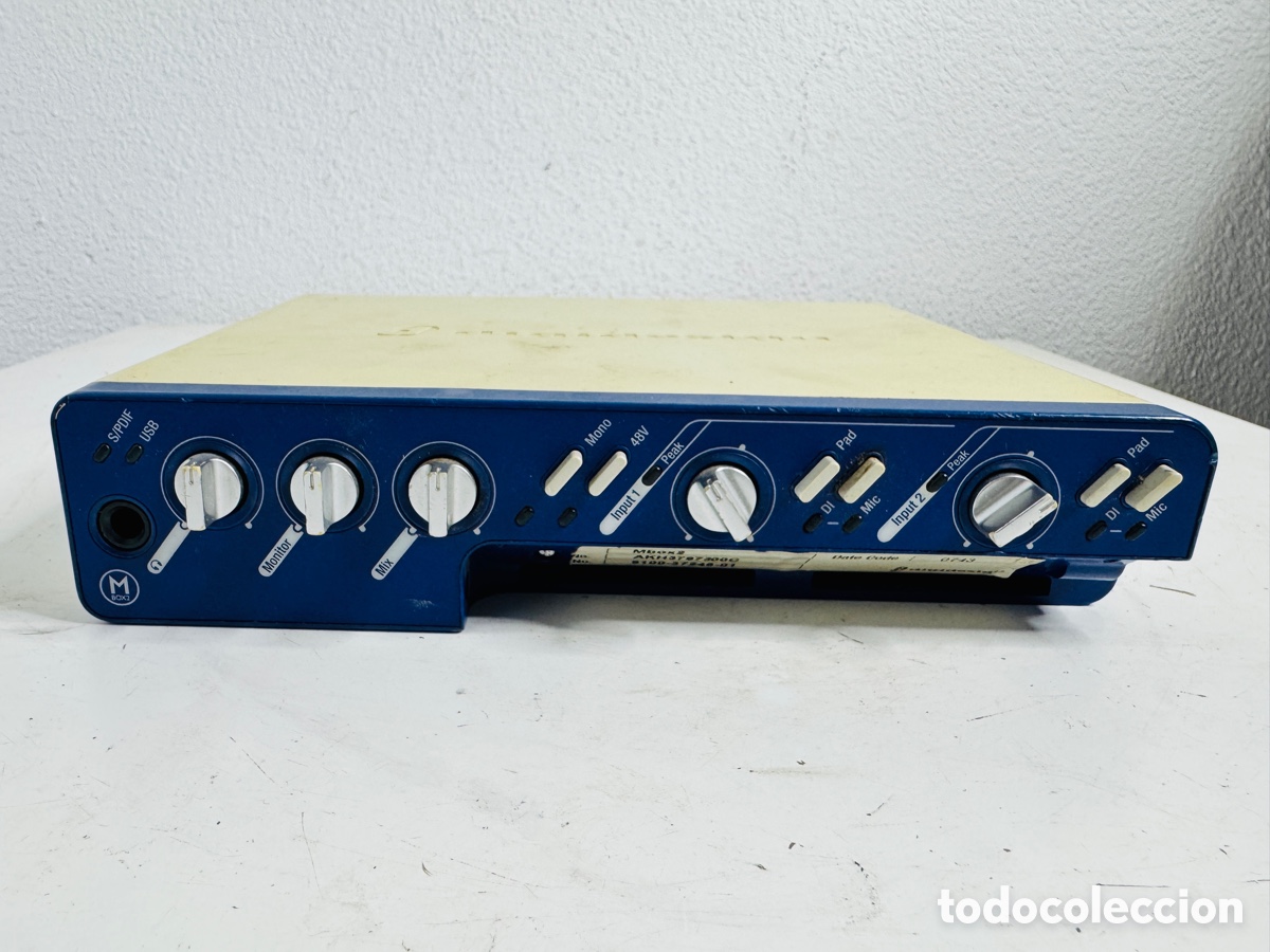 Segunda mano: Digidesign Mbox2 Pro (MBOX2) USB Midi Recording Interface - Foto 1