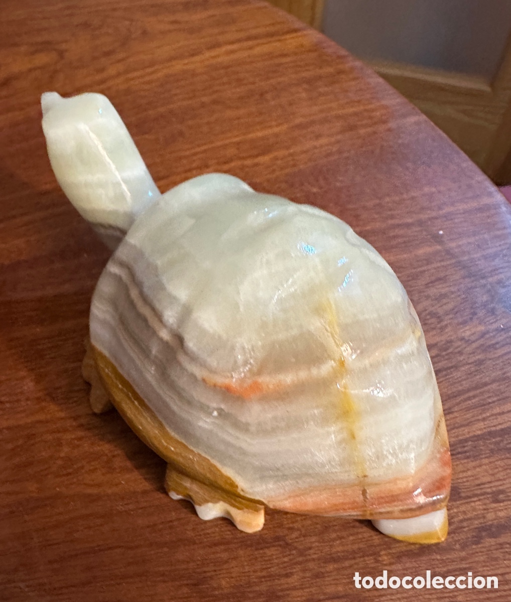 Segunda mano: Figura tortuga alabastro - Foto 3