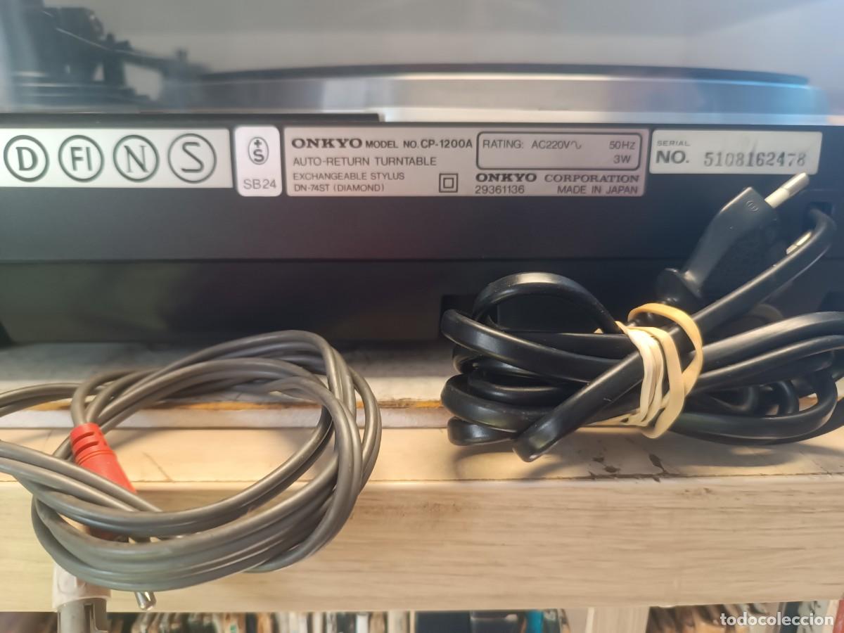Segunda mano: ONKYO GIRADISCOS CP-1200A - Foto 4