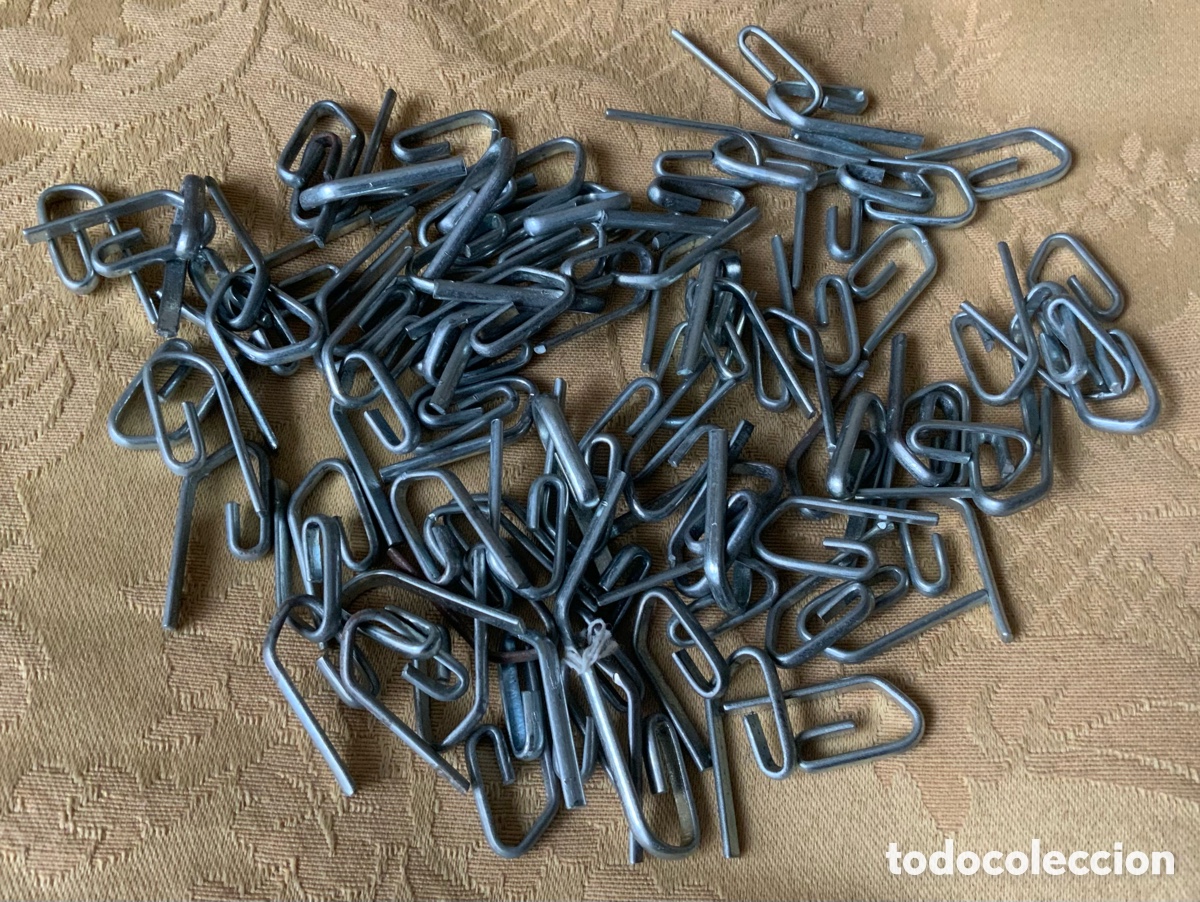 Segunda mano: LOTE 93 GANCHOS PARA CORTINAS - Foto 3