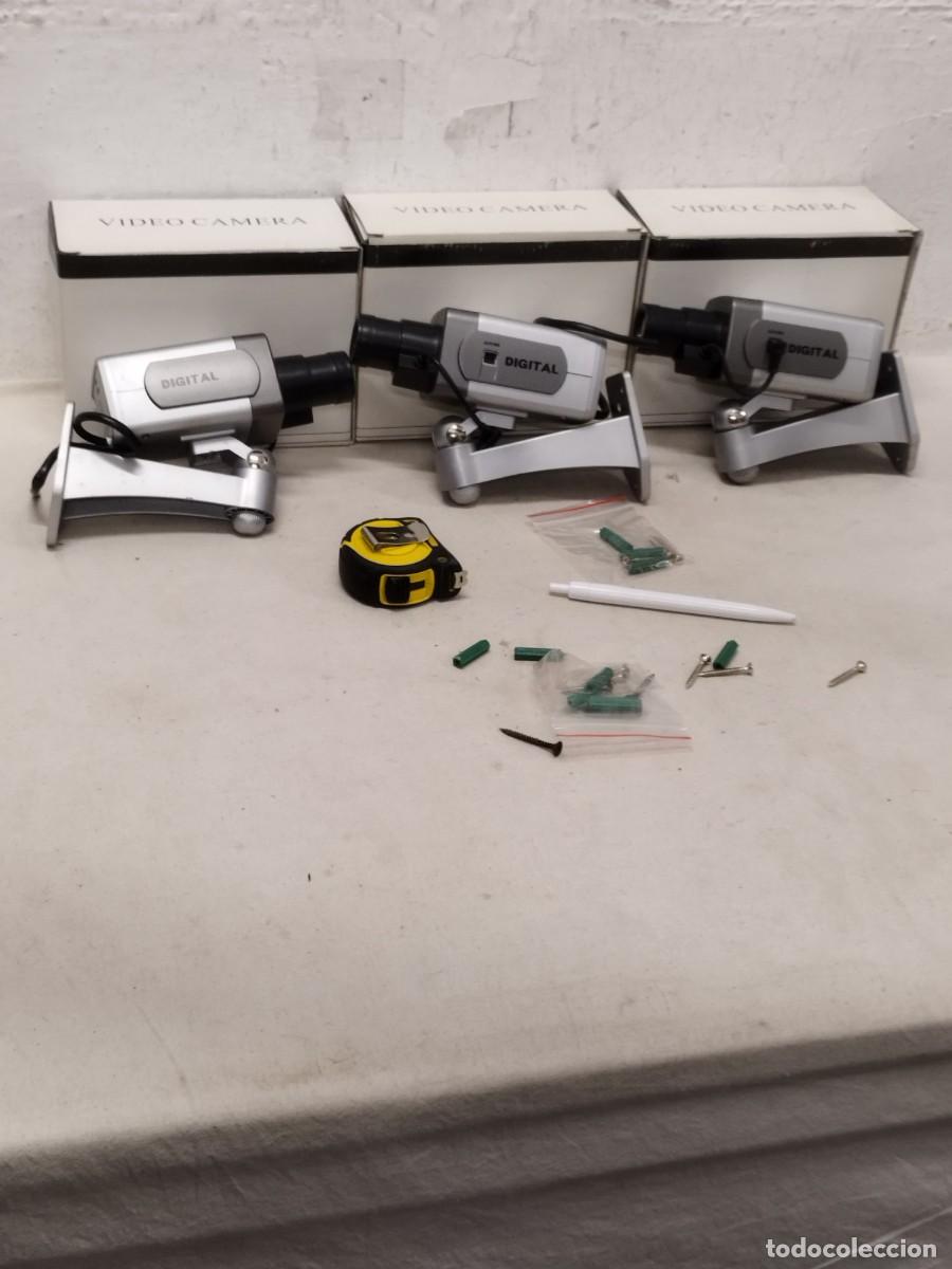 Segunda mano: 3 c&aacute;maras digitales de vigilancia sin probar. - Foto 1