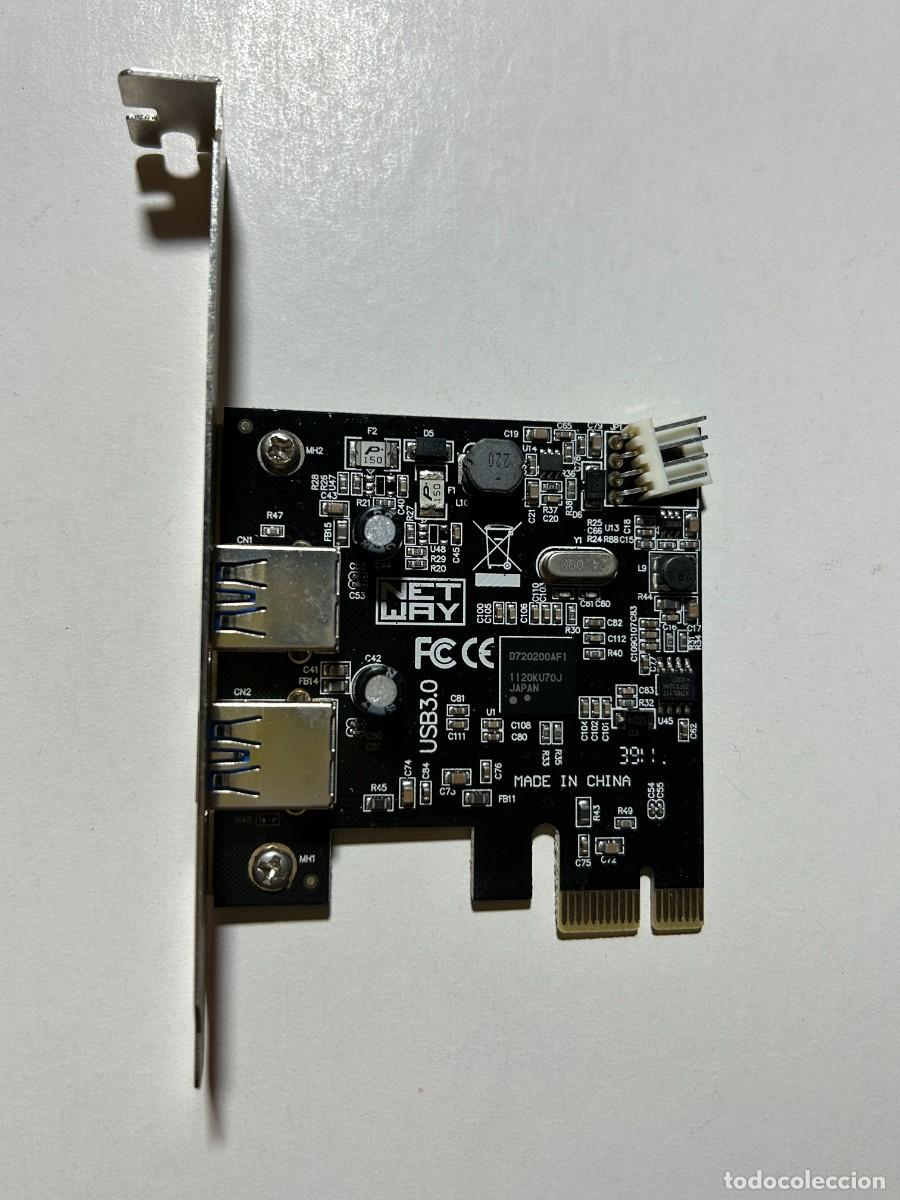 Segunda mano: Tarjeta PCI-e con 2 puertos USB 3 - Foto 2