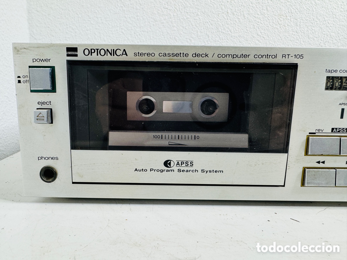 Segunda mano: Optonica RT-105 Cassette Deck Computer Control Solo Piezas - Foto 3