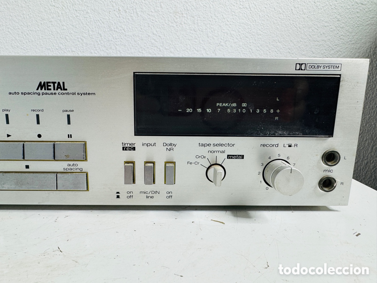 Segunda mano: Optonica RT-105 Cassette Deck Computer Control Solo Piezas - Foto 4