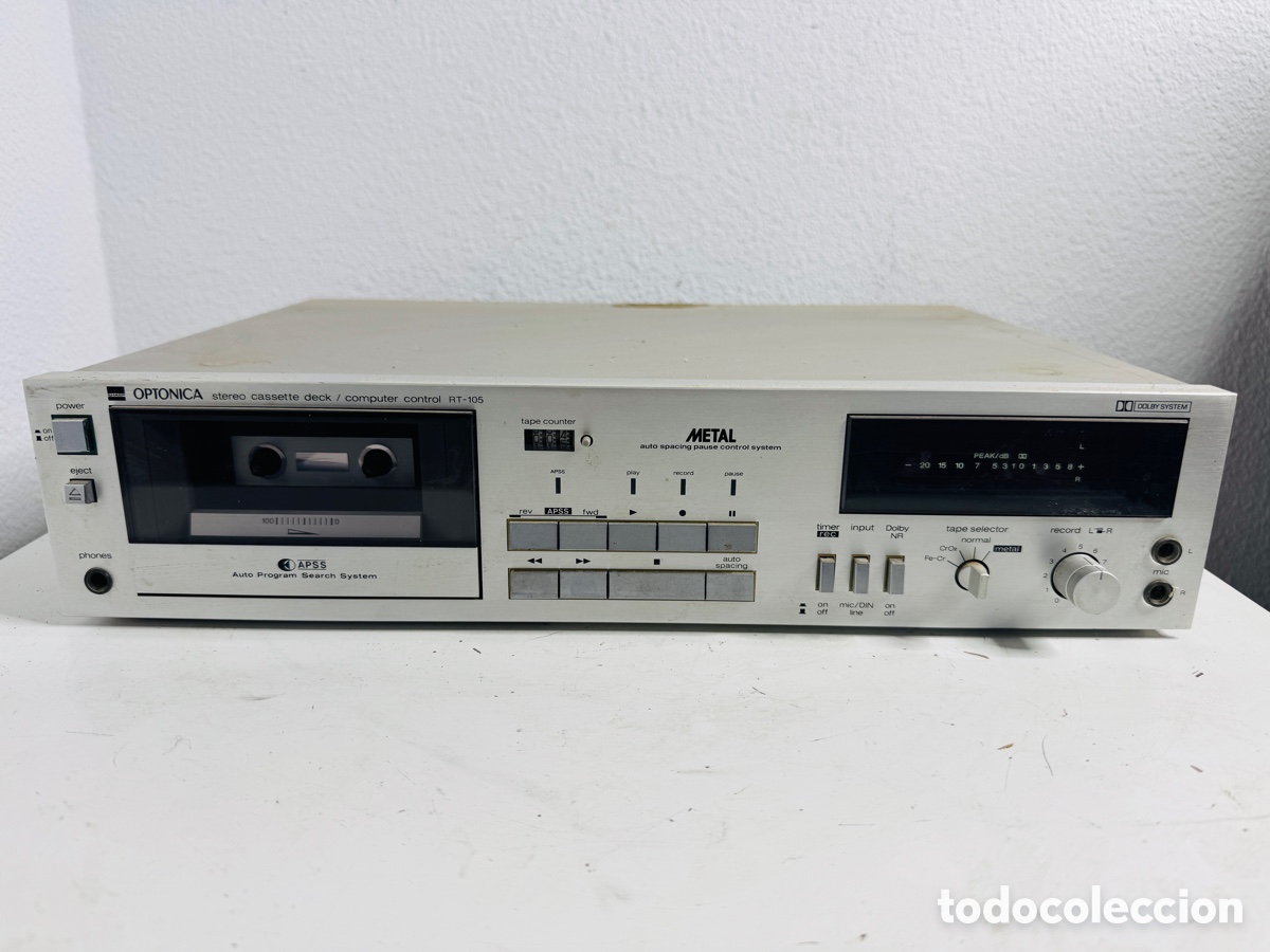 Segunda mano: Optonica RT-105 Cassette Deck Computer Control Solo Piezas - Foto 1