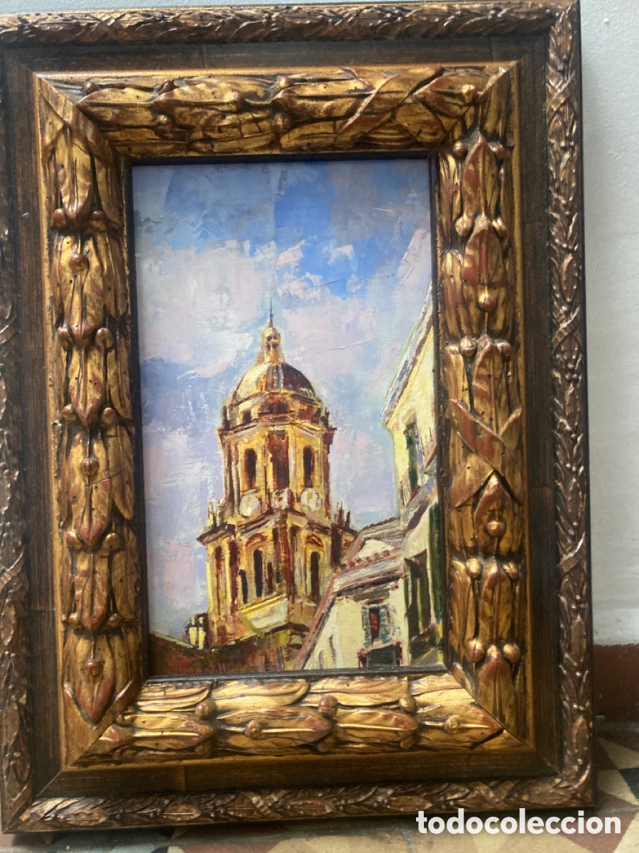 Segunda mano: &Oacute;leo catedral de Malaga de artista local - Foto 2