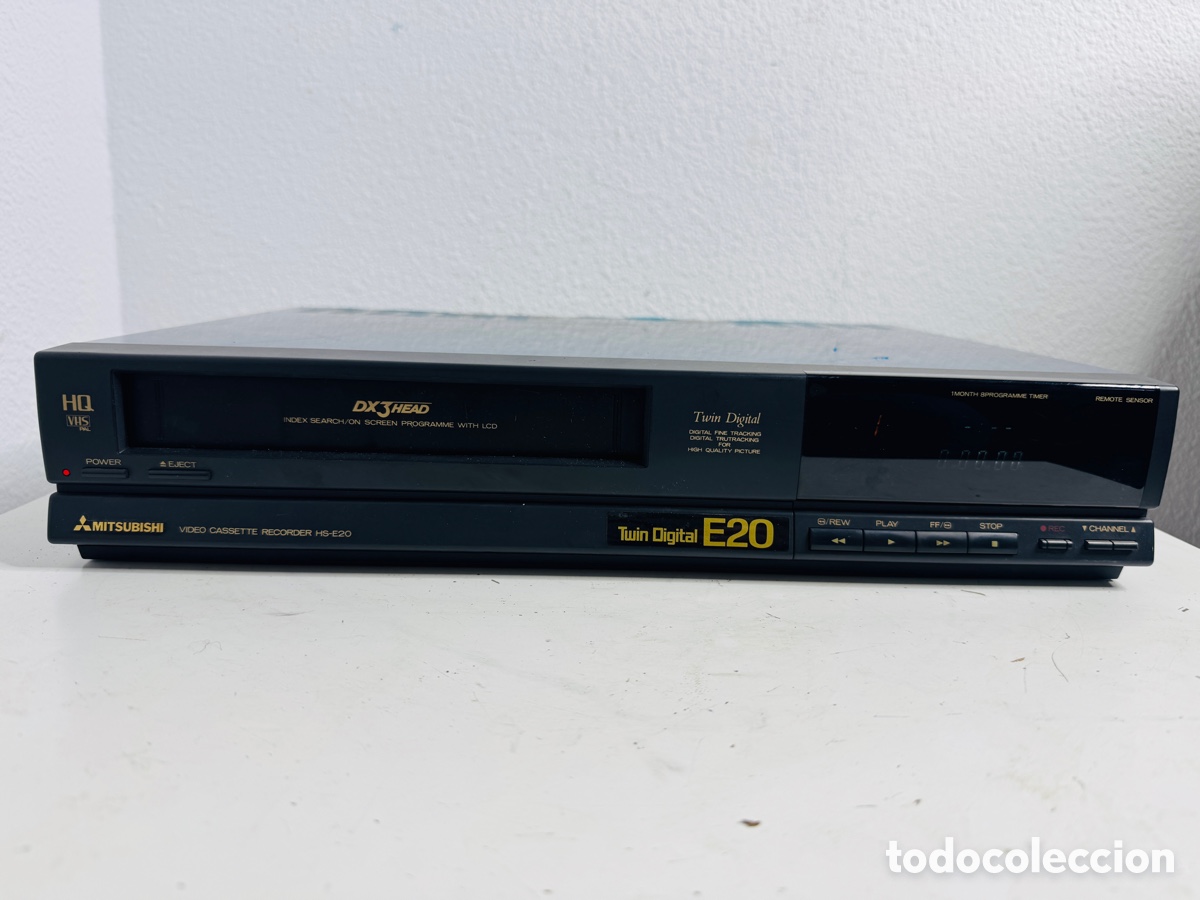 Segunda mano: Mitsubishi HS-E20 VHS Twin Digital 3 Head - Foto 2
