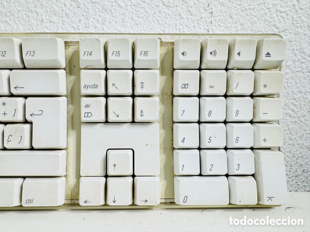 Segunda mano: Apple A 1048 USB Keyboard iMac Computer - Foto 4
