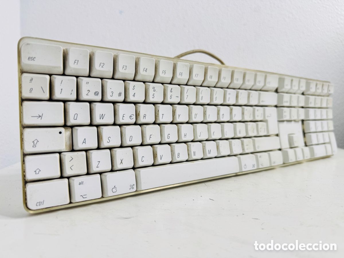 Segunda mano: Apple A 1048 USB Keyboard iMac Computer - Foto 5