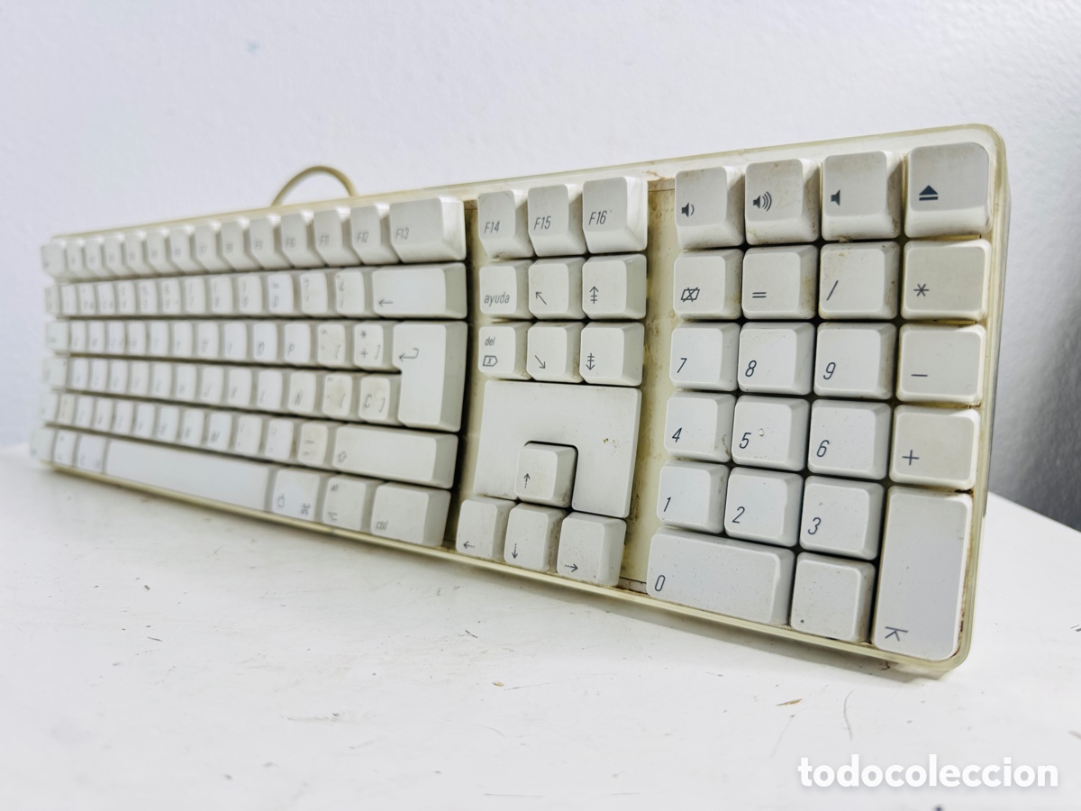 Segunda mano: Apple A 1048 USB Keyboard iMac Computer - Foto 7