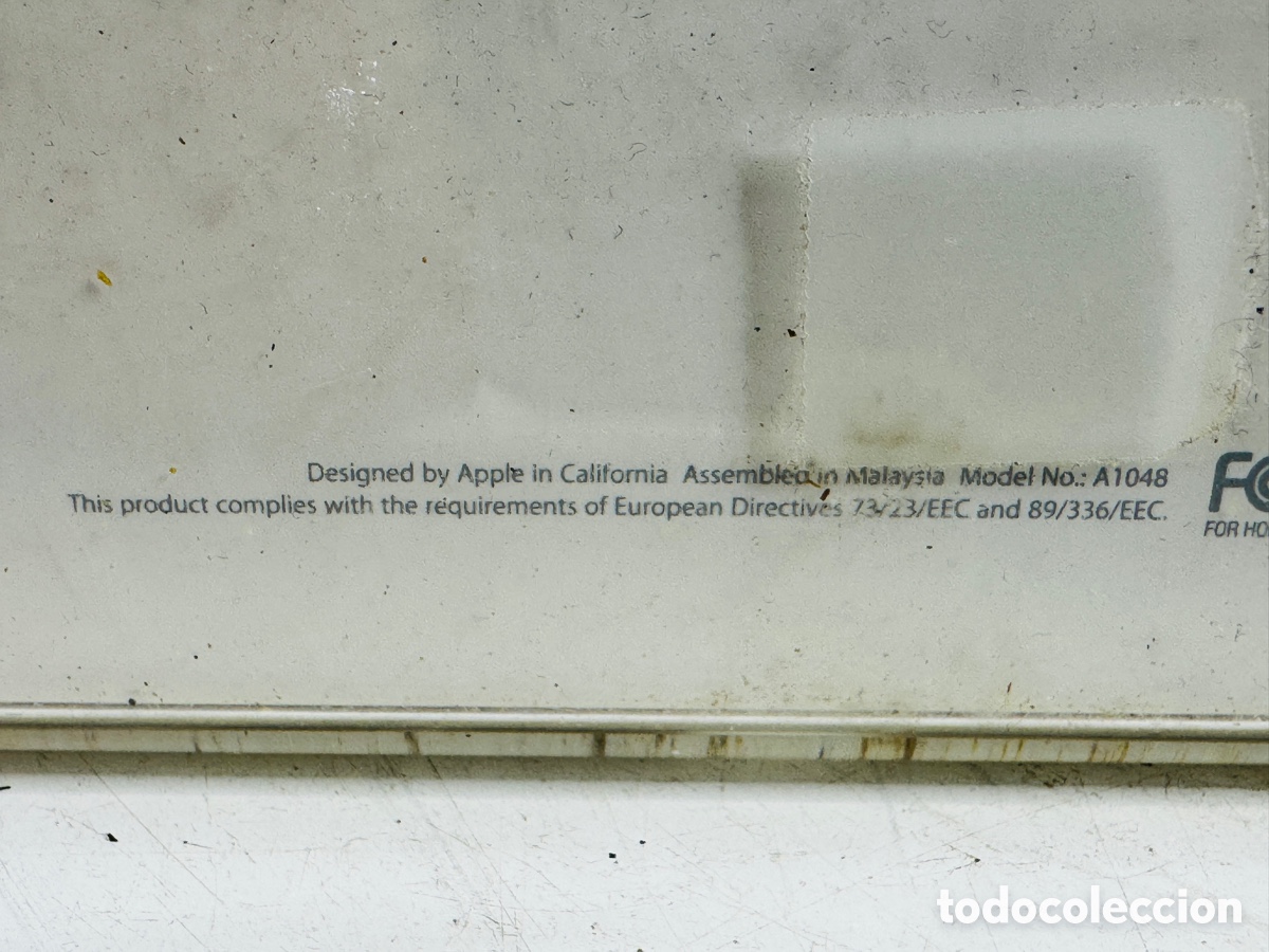 Segunda mano: Apple A 1048 USB Keyboard iMac Computer - Foto 12