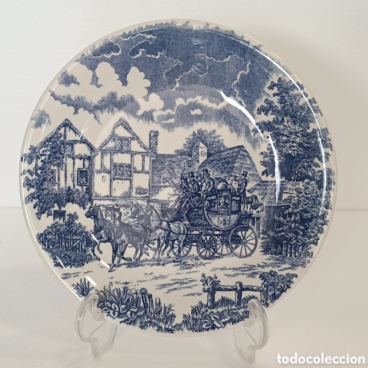 Segunda mano: Plato decorativo de San Claudio - Foto 1