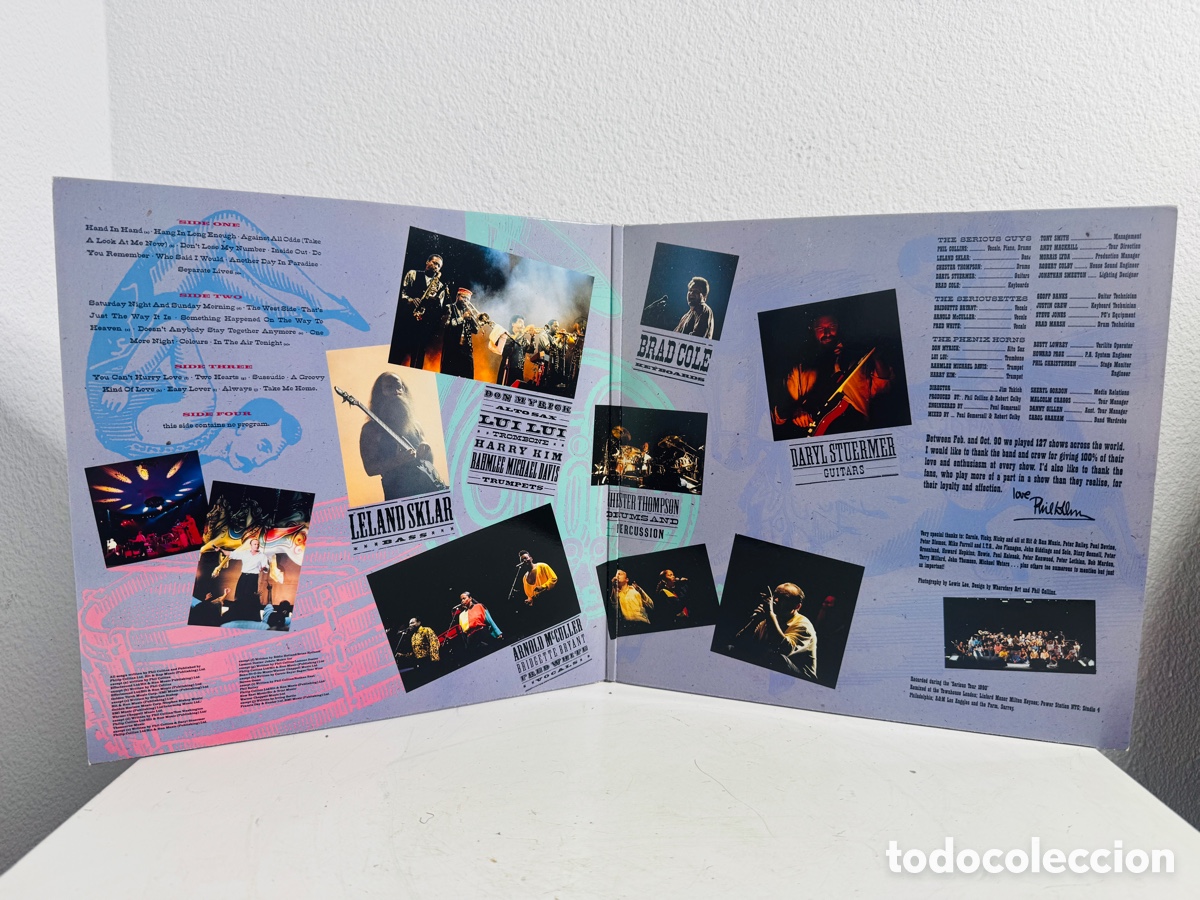 Segunda mano: PHIL COLLINS Seriously Live in Berlin 1993 Laser Disc LD double - Foto 6
