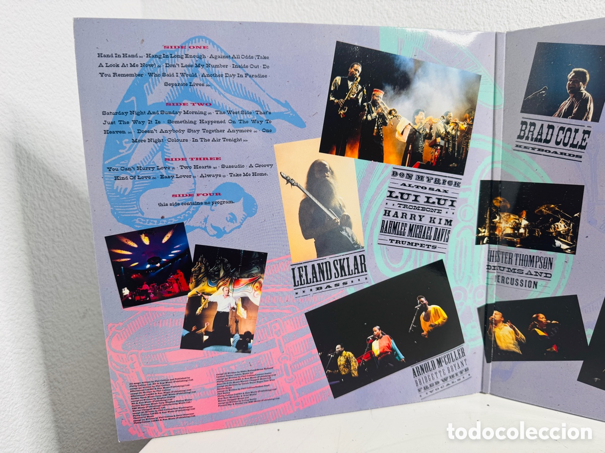 Segunda mano: PHIL COLLINS Seriously Live in Berlin 1993 Laser Disc LD double - Foto 7