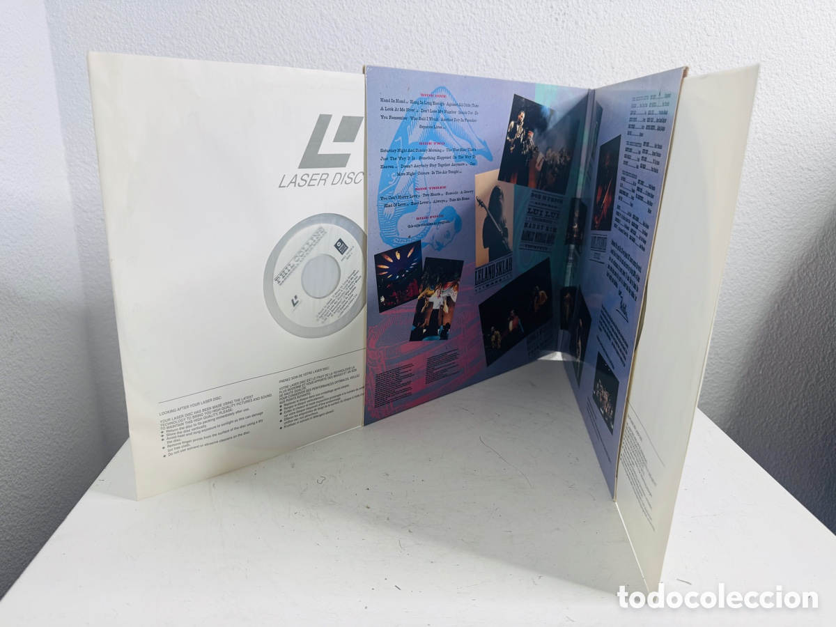 Segunda mano: PHIL COLLINS Seriously Live in Berlin 1993 Laser Disc LD double - Foto 9