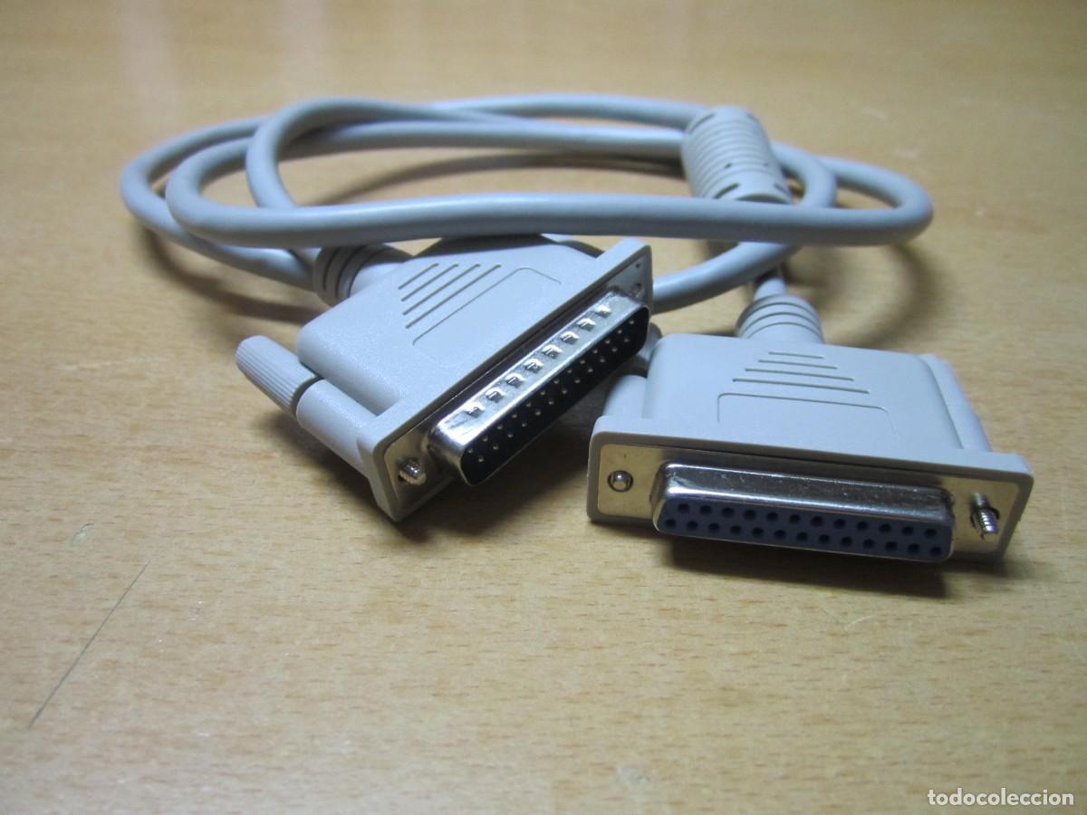 Segunda mano: 3 ANTIGUOS DATA TRANSFER SWITCH + 32 CABLES IMPRESORAS ANTIGUAS. - Foto 10