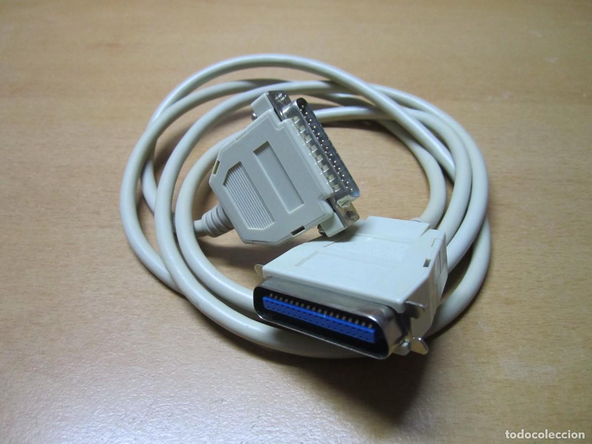Segunda mano: 3 ANTIGUOS DATA TRANSFER SWITCH + 32 CABLES IMPRESORAS ANTIGUAS. - Foto 11