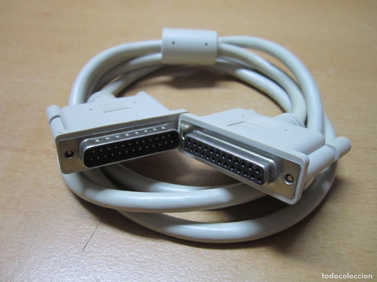Segunda mano: 3 ANTIGUOS DATA TRANSFER SWITCH + 32 CABLES IMPRESORAS ANTIGUAS. - Foto 12