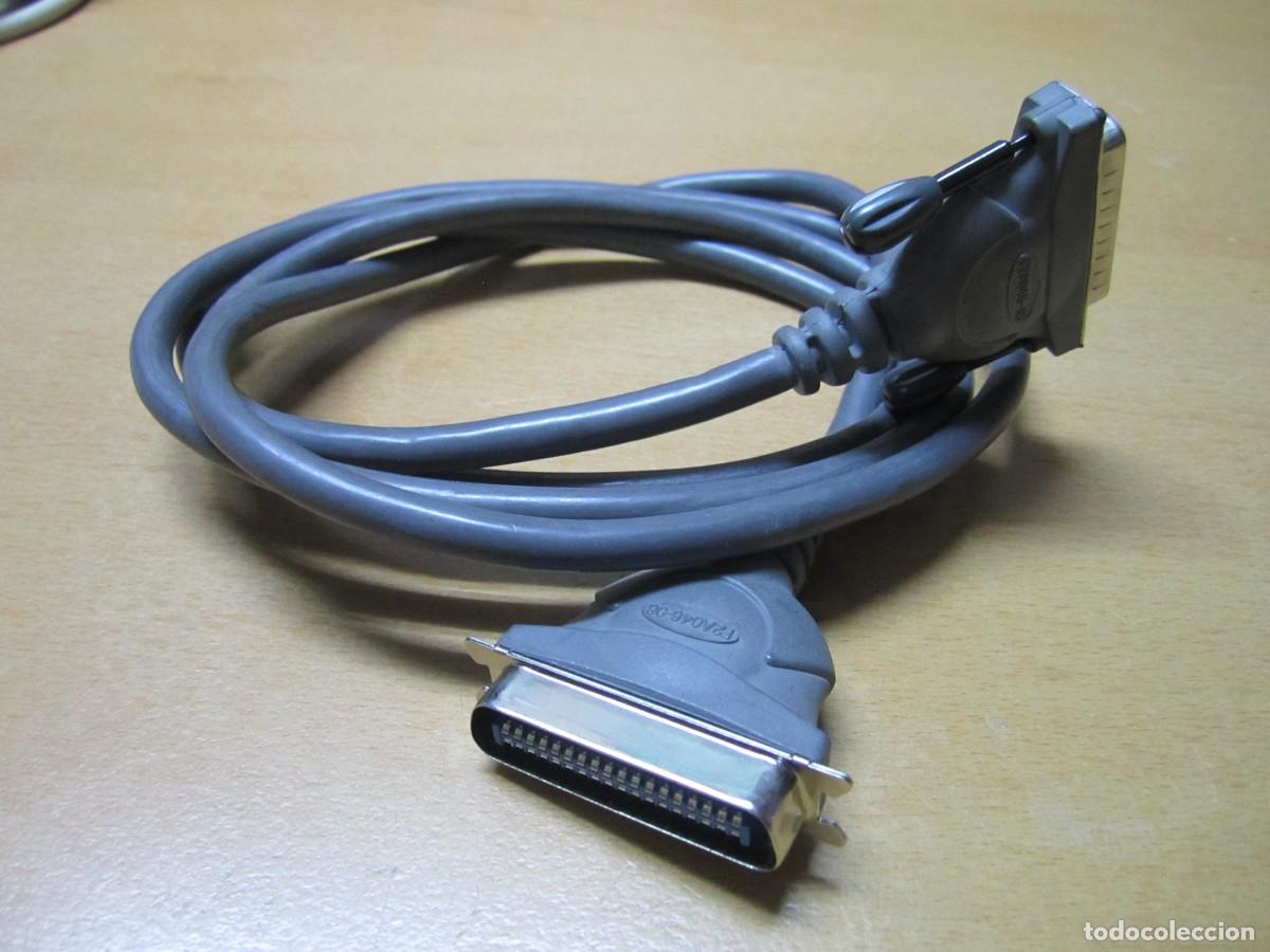 Segunda mano: 3 ANTIGUOS DATA TRANSFER SWITCH + 32 CABLES IMPRESORAS ANTIGUAS. - Foto 13