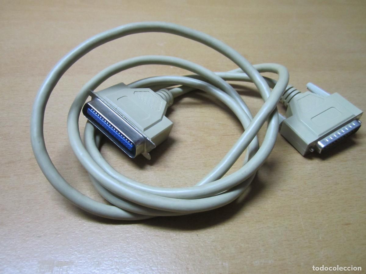 Segunda mano: 3 ANTIGUOS DATA TRANSFER SWITCH + 32 CABLES IMPRESORAS ANTIGUAS. - Foto 16