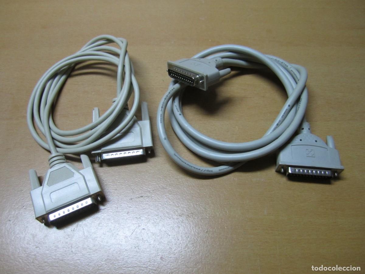 Segunda mano: 3 ANTIGUOS DATA TRANSFER SWITCH + 32 CABLES IMPRESORAS ANTIGUAS. - Foto 18