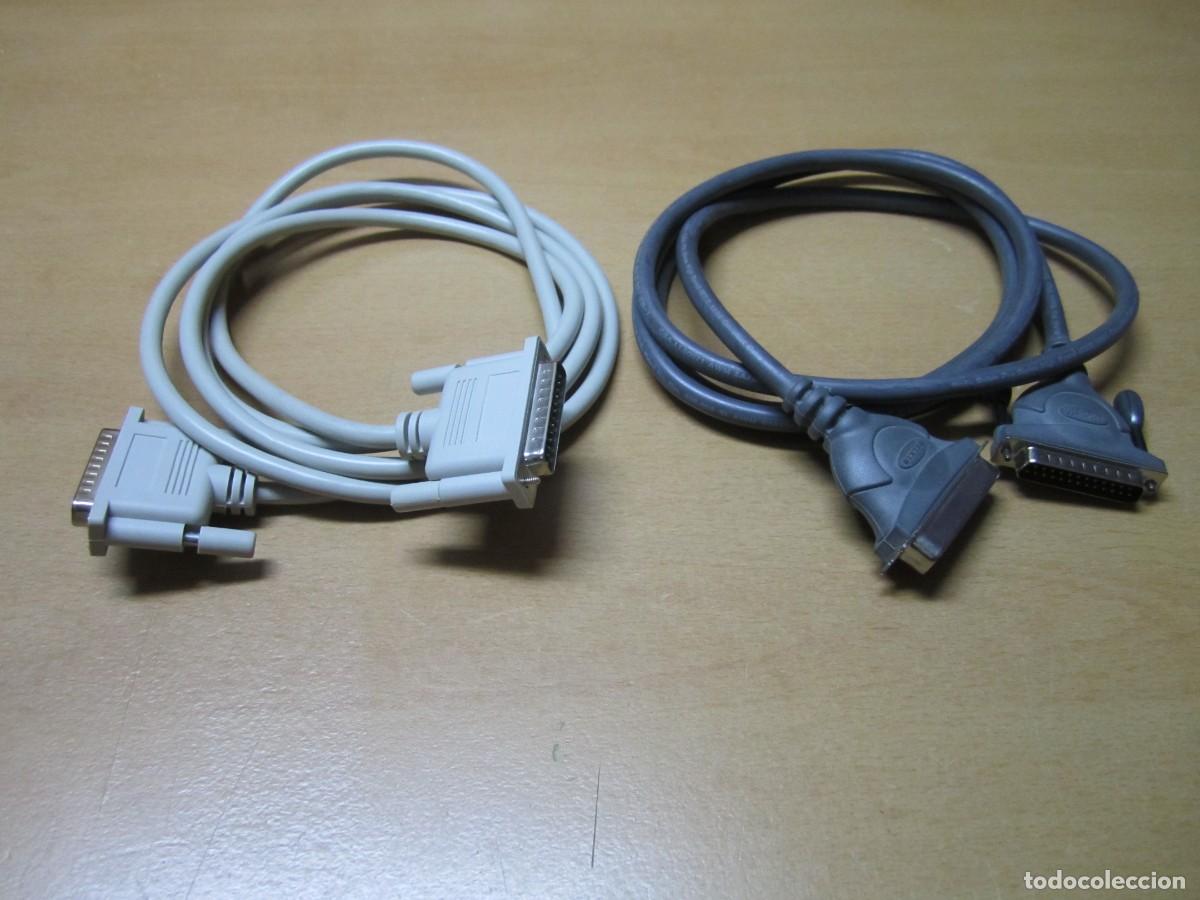 Segunda mano: 3 ANTIGUOS DATA TRANSFER SWITCH + 32 CABLES IMPRESORAS ANTIGUAS. - Foto 22