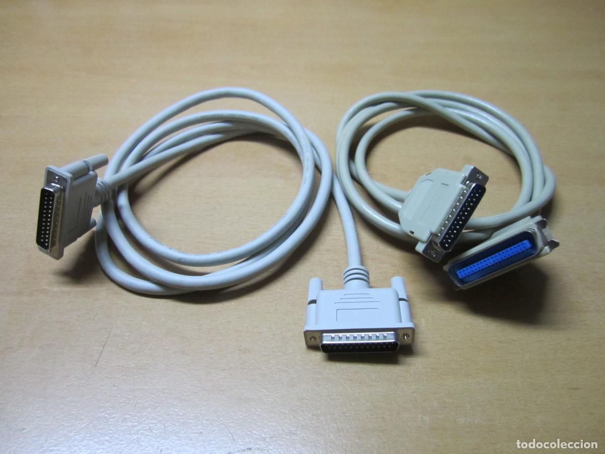 Segunda mano: 3 ANTIGUOS DATA TRANSFER SWITCH + 32 CABLES IMPRESORAS ANTIGUAS. - Foto 23