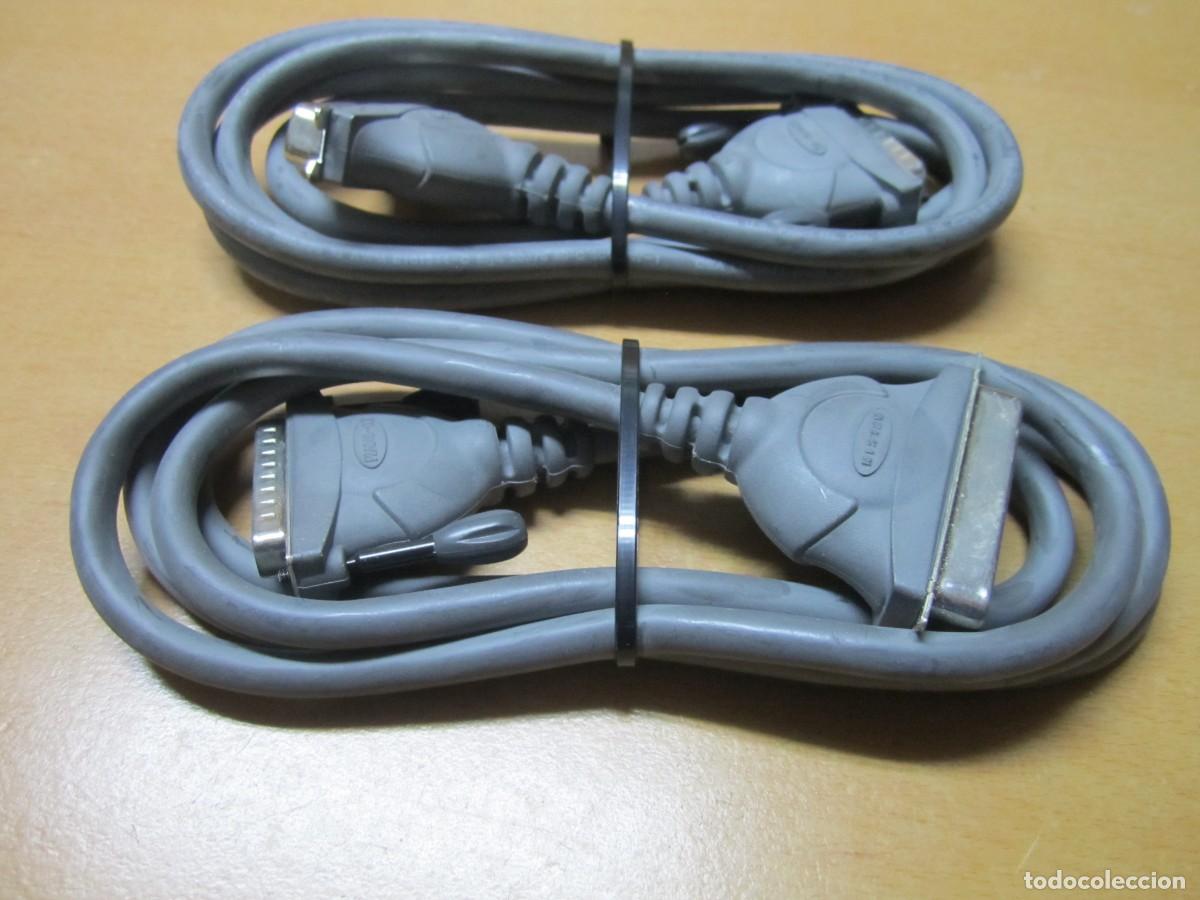 Segunda mano: 3 ANTIGUOS DATA TRANSFER SWITCH + 32 CABLES IMPRESORAS ANTIGUAS. - Foto 27
