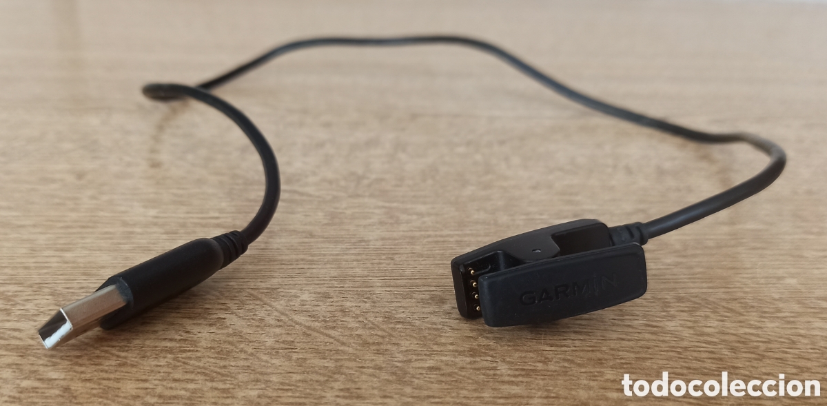 Segunda mano: Cable de carga/datos de clip USB-A original de Garmin. Leer descripci&oacute;n - Foto 2