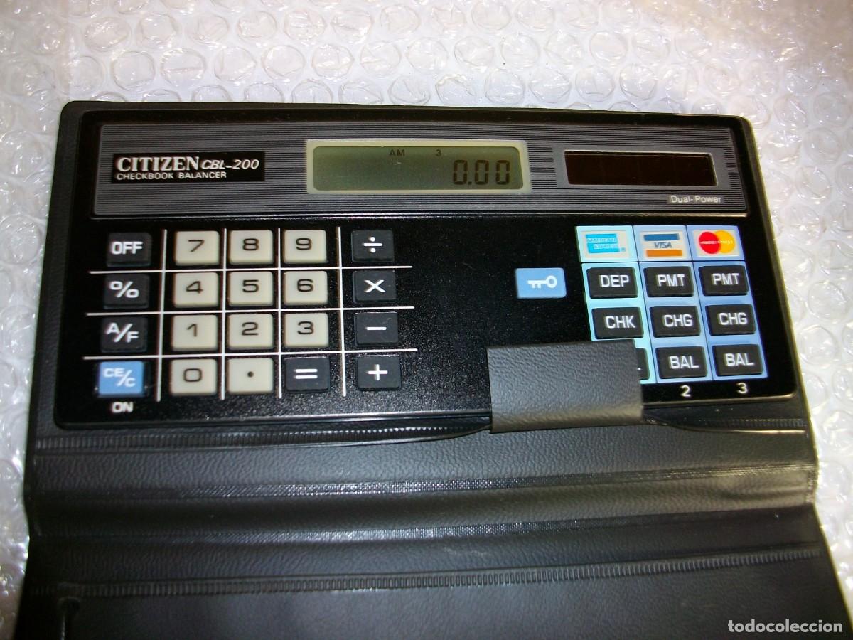 Segunda mano: Antigua calculadora CITIZEN databank - Foto 1