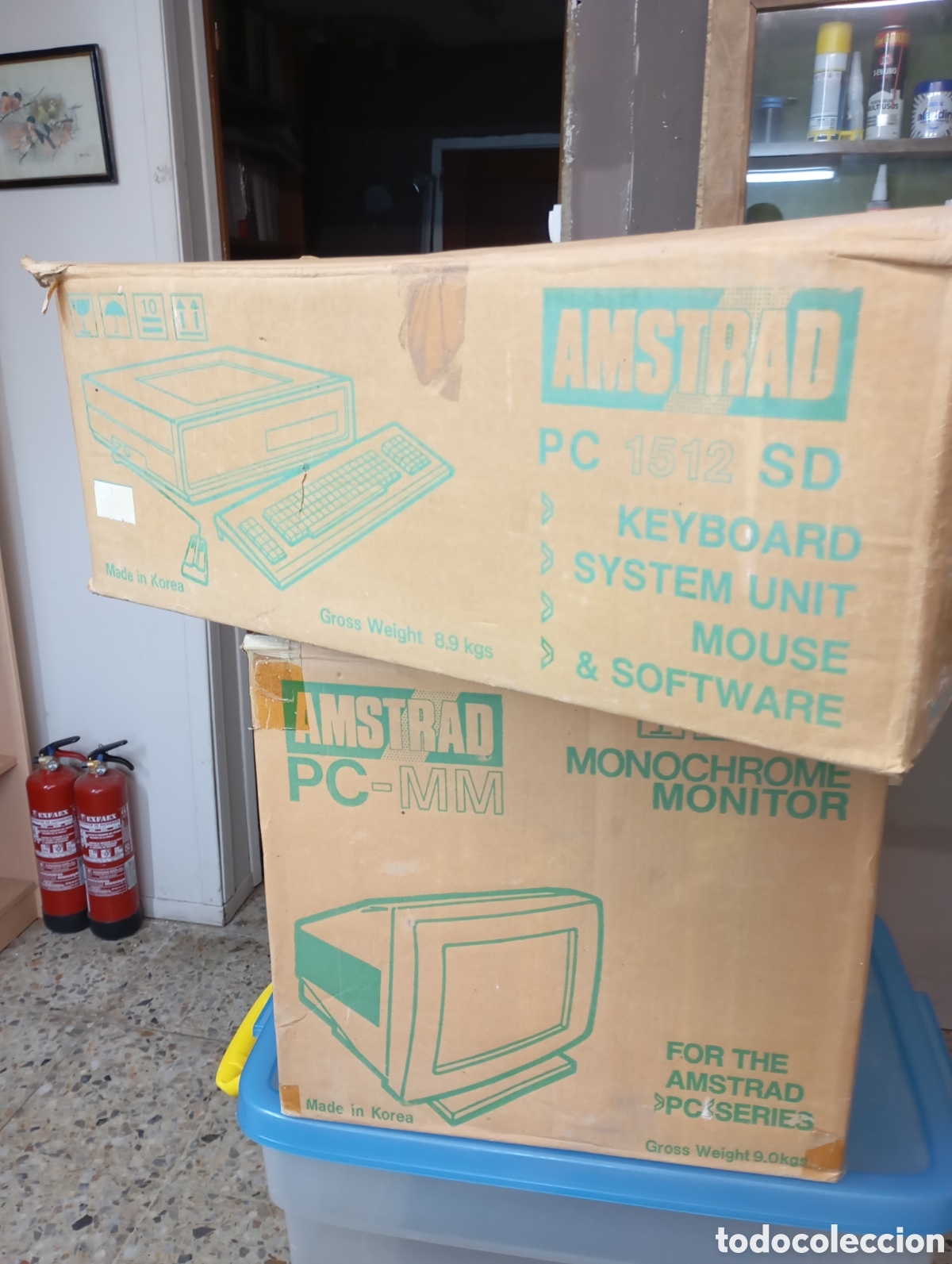 Segunda mano: Amstrad 1512 cajas, manuales, cursos, discos... - Foto 9
